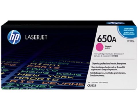 Toner Hp 650A CE273A Magenta, toner hp, toner hp, impresoras hp,