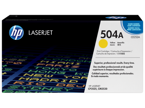 Toner HP 504a CE252A Yellow,