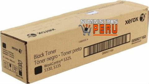 Toner Xerox 5330 006R01160 , toner xerox 5330 original, Cartucho de tóner DMO-Sold XEROX (006R01160), compatible con WorkCentre 5325/5330/5335, color negroCartucho de tóner DMO-Sold XEROX (006R01160), compatible con WorkCentre 5325/5330/5335, color negro