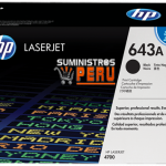 toner HP 643A original Q5950A, toner hp 643 negro, venta de toner hp 643a, toner original hp, vent de toner en lima