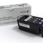 TONER XEROX 106R02760 CYAN,Rendimiento: 1,000 páginas, Color: cian, Compatibilidad: WorkCentre 6027, WorkCentre 6025, Phaser 6022, Phaser 6020