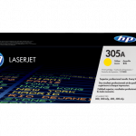 TONER HP 305A YELLOW, Color: Amarillo, Compatibilidad. HP LASERJET PRO 300/400, Rendimiento: 2600 páginas.