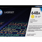 Toner HP 648A Yellow, Color: Amarillo, Compatibilidad: HP LASERJET CP4025/CP4525/CP4525DN, Rendimiento: 11000 páginas.