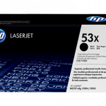 Toner hp 53x, Color: Negro, Compatibilidad: HP LASERJET 2015/2010/2014/M2727/M2525/P2015N, Rendimiento: 7000 páginas.