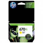 TINTA HP 670XL YELLOW