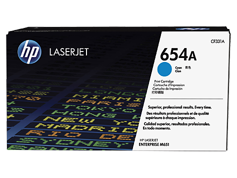 Toner HP 654A Cyan CF331A
