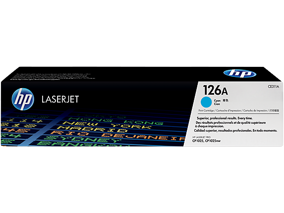 TONER HP CE311A (126A) L.J. CP1025 CYAN 1000PG