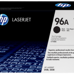 Cartucho de tóner original LaserJet HP 96A negro