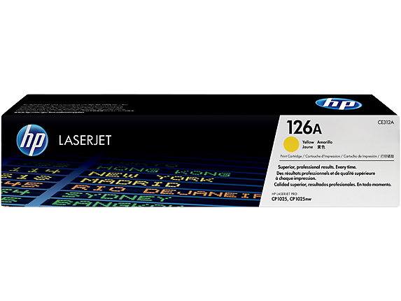 TONER HP CE312A (126A) L.J. CP1025 YELLOW 1000PG