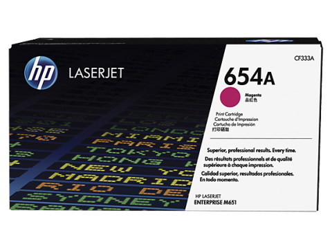 Toner HP 654A Magenta CF333A