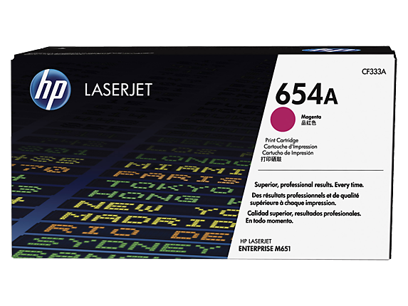 Toner HP 654A Magenta CF333A