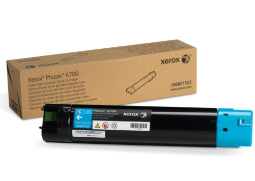 Toner Xerox Phaser 6700 CYAN 106R01523
