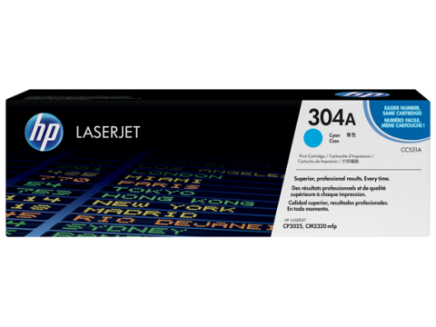 TONER HP 304A CYAN