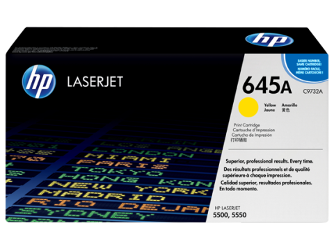 TONER HP 645A YELLOW C9732A