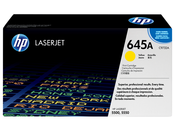 TONER HP 645A YELLOW C9732A