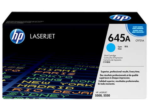 Toner HP 645A CYAN C9731A