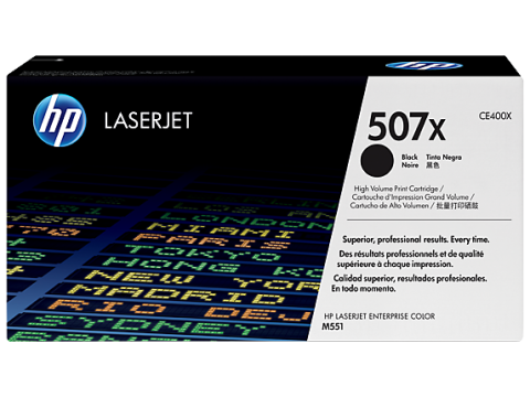 Toner HP 507X CE400X