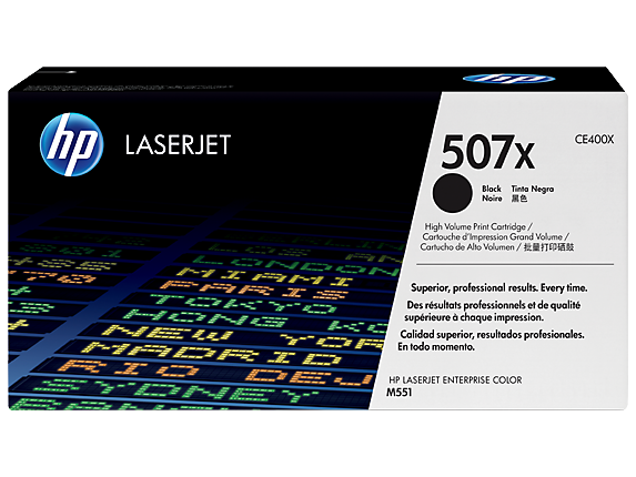 Toner HP 507X CE400X