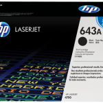 TONER HP 643A NEGRO Q5950A