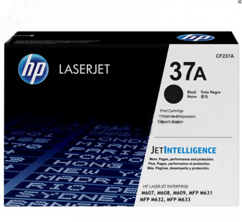TONER HP 37A CF237A  NEGRO Negro 11,000 Paginas