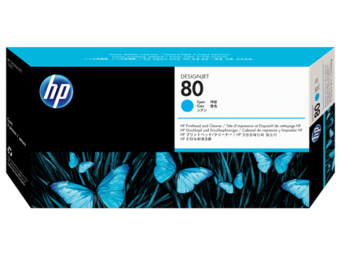 Cabezal HP 80 C4821A Cyan