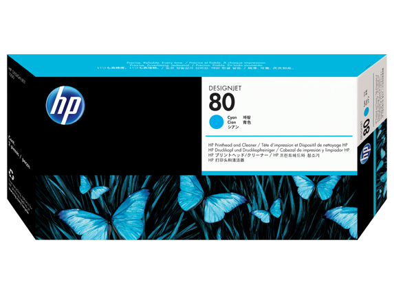 Cabezal HP 80 C4821A Cyan