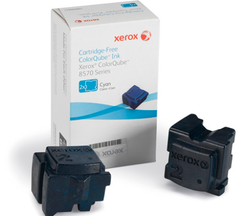 Tinta Solida Xerox 8570 Cyan 108R00936  4400 páginas.