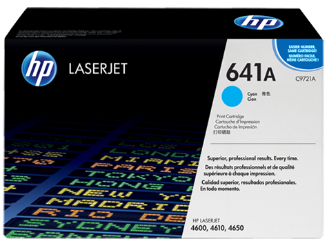 TONER HP 641a C9721A CYAN L.J. 4600
