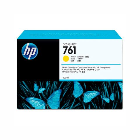 TINTA HP 761 CM992A YELLOW 400ML