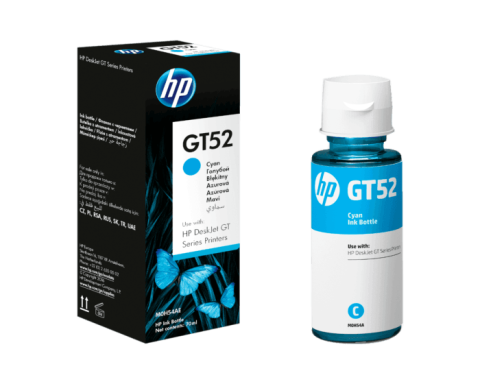 Tinta HP GT52 Cian original