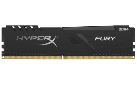 MEMORIA KINGSTON HYPERX FURY BLACK, 8GB, DDR4, 2666 MHZ