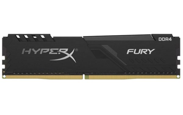 MEMORIA KINGSTON HYPERX FURY BLACK, 8GB, DDR4, 2666 MHZ