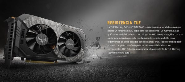 TARJETA VIDEO ASUS GTX1660 SUPER 6GB GDDR6 DUAL - Imagen 2
