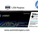 Toner HP 206a W2110A Negro