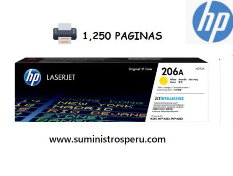 Toner HP 206a W2112a Yellow