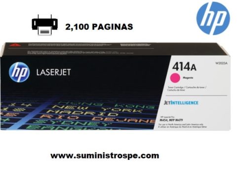 Toner HP 414A W2023A Magenta