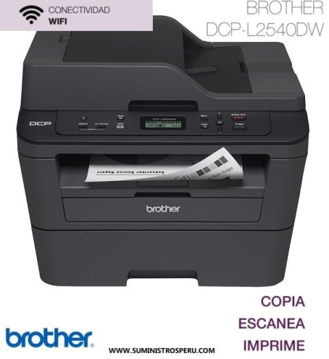 IMPRESORA BROTHER DCP-L2540DW Multifuncion Laser