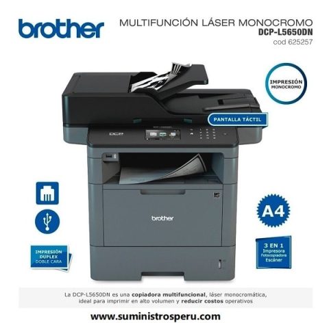 Impresora Brother DCP-L5650DN