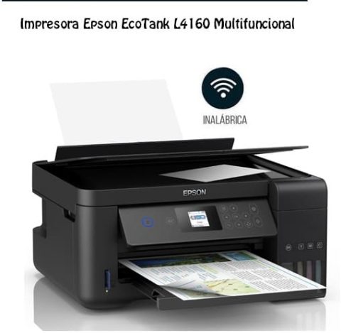 Impresora Epson EcoTank L4160 Multifuncional