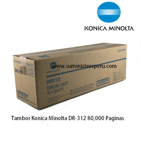 Tambor Konica Minolta DR-312 Bizhub 367 Original