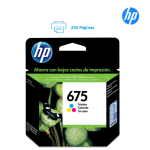 Tinta HP 675 CN691AL