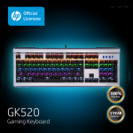 Teclado Mecanico Hp Gaming Gk520