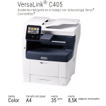 IMPRESORA XEROX VERSALINK C405V_DNP COLOR MULTIFUNCIONAL impresora xerox versalink c405v