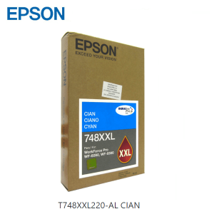 Cartucho Tinta Epson T748XXL220-AL CIAN