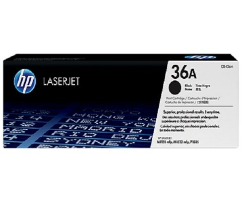 Toner HP 36a cb436a Original Negro