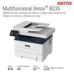 Impresora Xerox B235