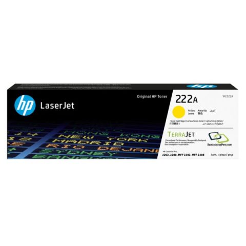 toner hp W2222A 222a yellow