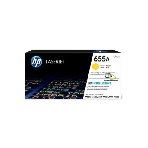 toner hp cf452 655a yellolw