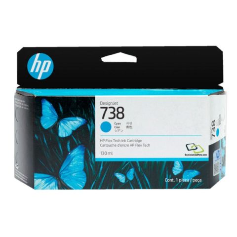 TINTA HP 498N5A 738 CYAN P DJ T850 T950 130ML