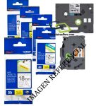 CINTAS BROTHER TZE SERIES PT-E300, PT-E550W, PT-E560BTVP PT-E310BTVP